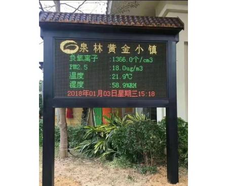 济源景区负氧离子监测
